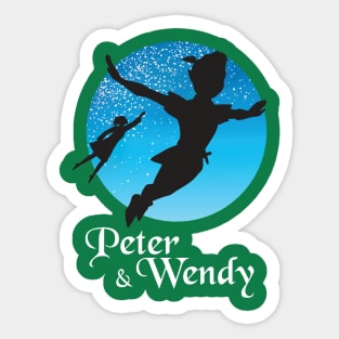 Peter & Wendy Sticker